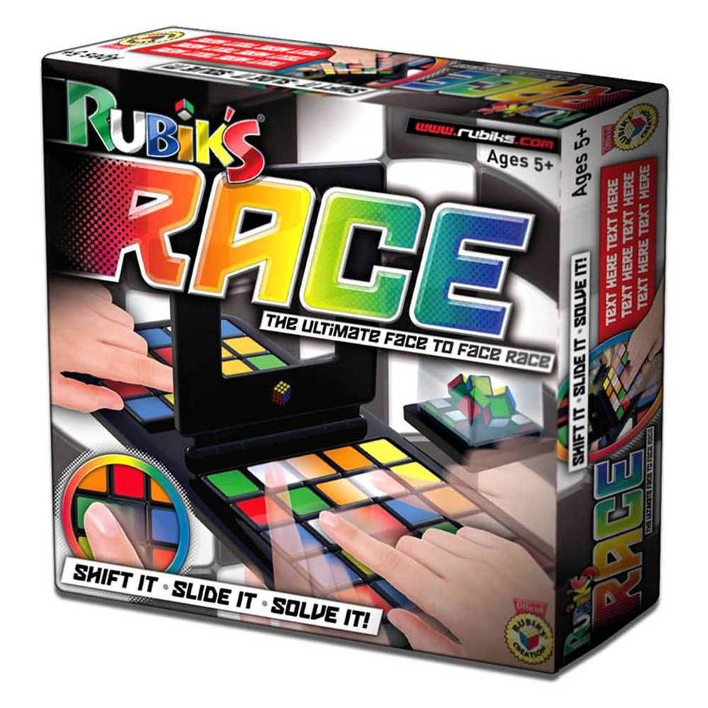 Rubik's Race Board Game (complete) AND Rubik's Cube