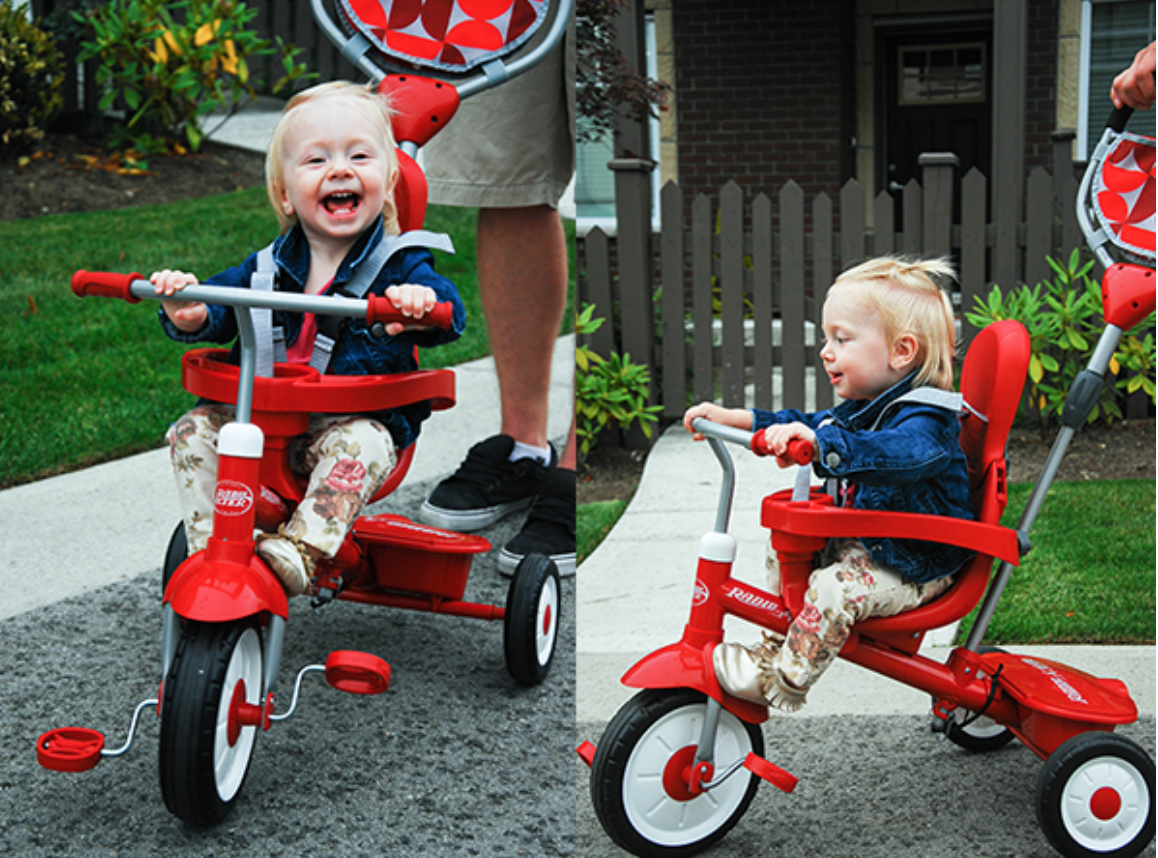 radio flyer tricycle with canopy