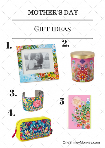 Unique Mother's Day Gift Ideas {giveaway} - Onesmileymonkey.com