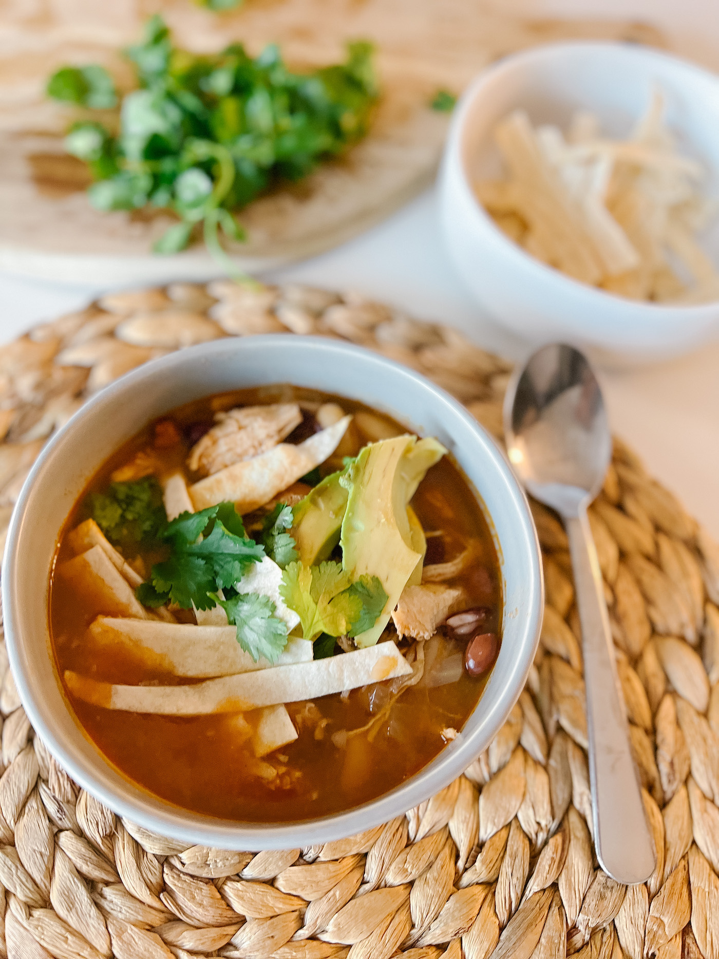 Delicious Instant Pot Spicy Chicken Tortilla Soup Recipe ...