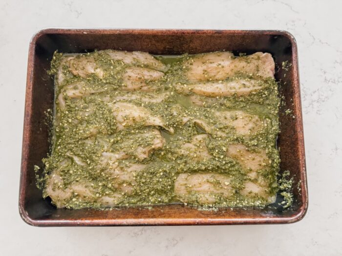 Easy and Delicious Baked Pesto Chicken Recipe