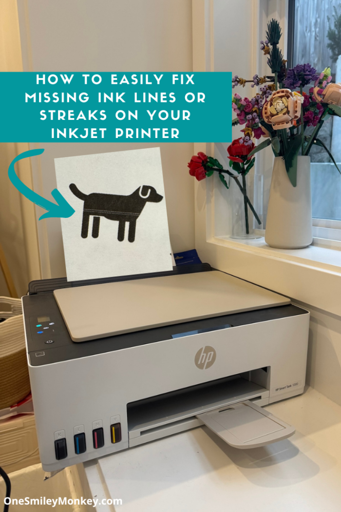 How to Easily Fix Missing Ink Lines or Streaks on Your Inkjet Printer